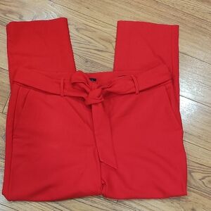 LOFT Vibrant Red Trousers